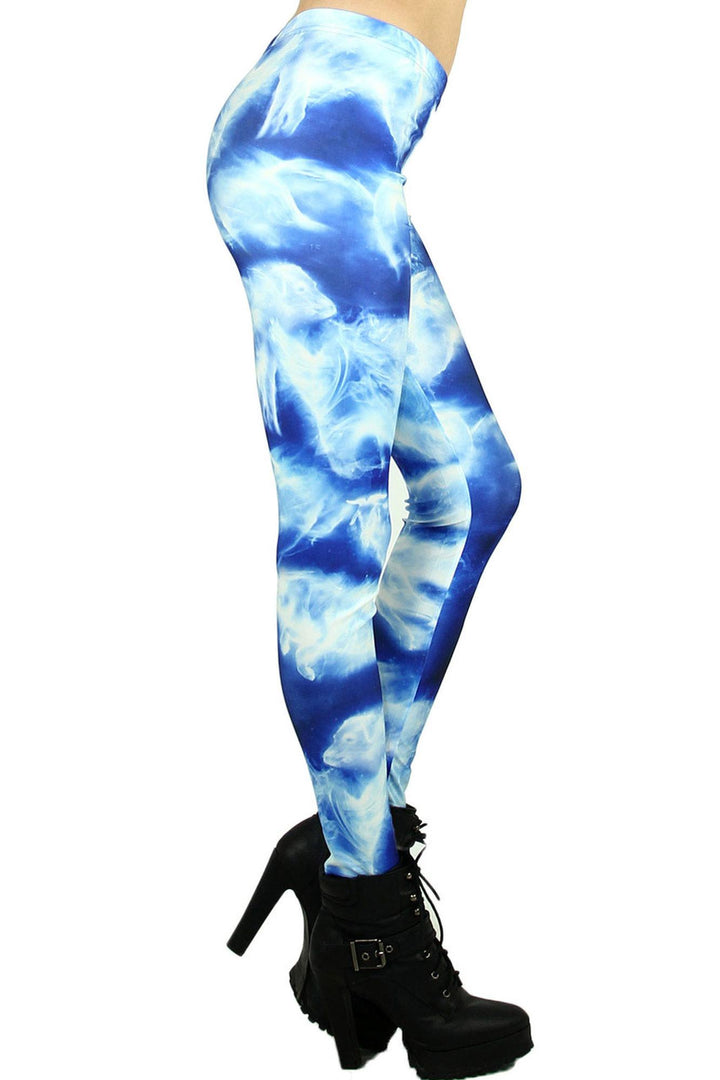 Premium Graphic Print Animal Vapor Leggings