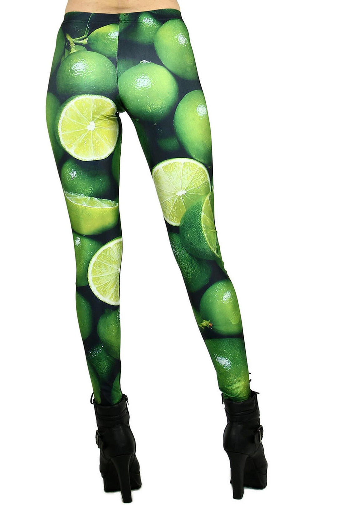 Premium Graphic Lime Leggings