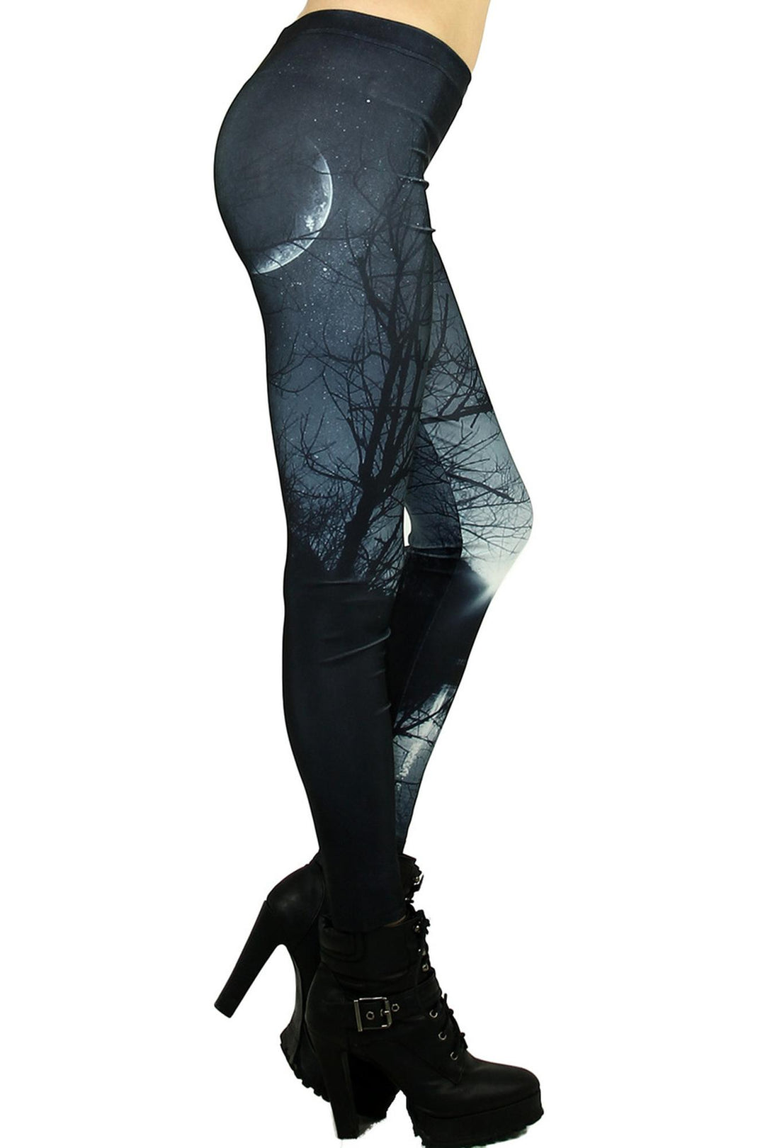 Premium Graphic Dark Forest Leggings