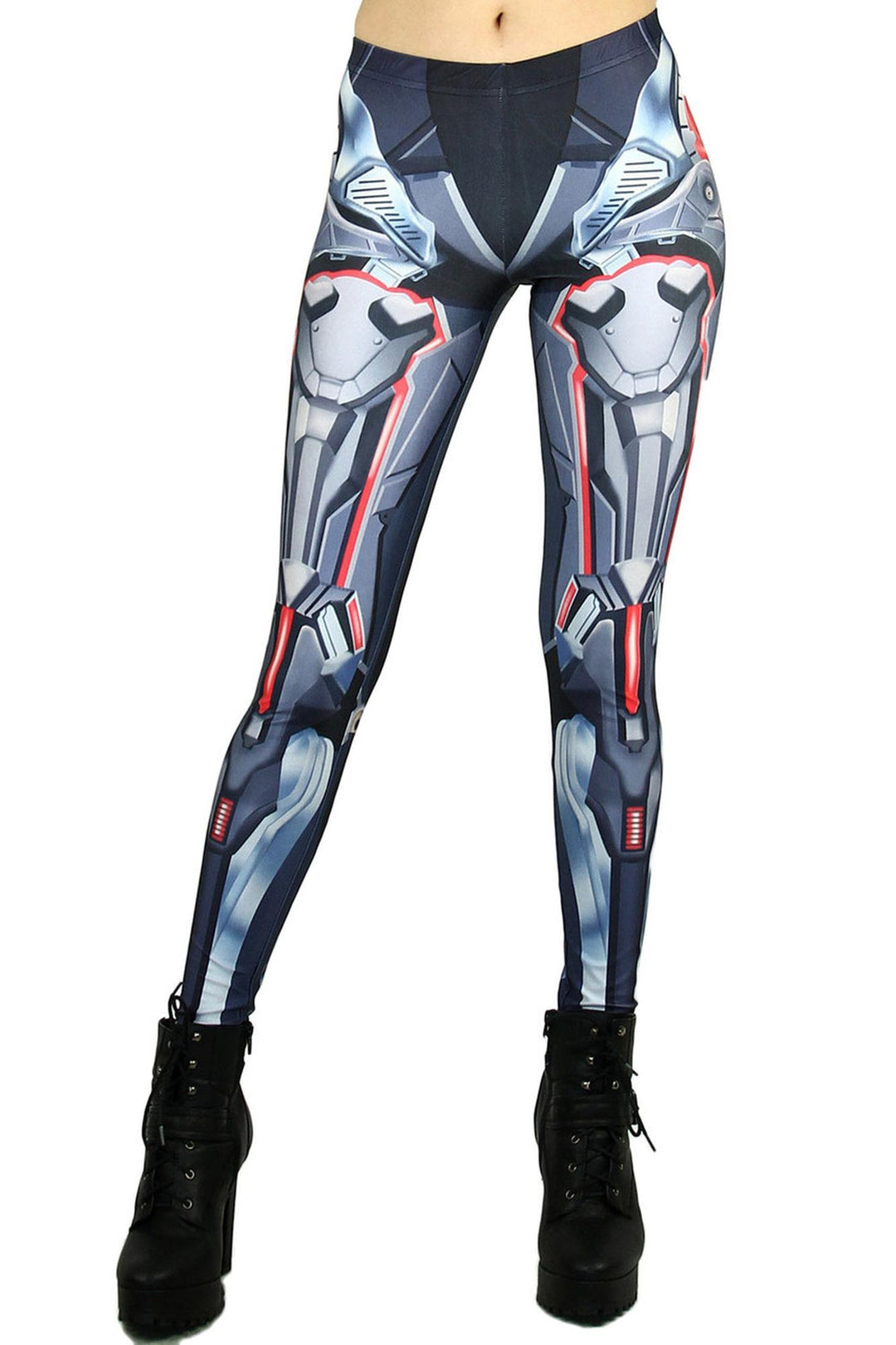 Premium Graphic Mecha Robotic Leggings