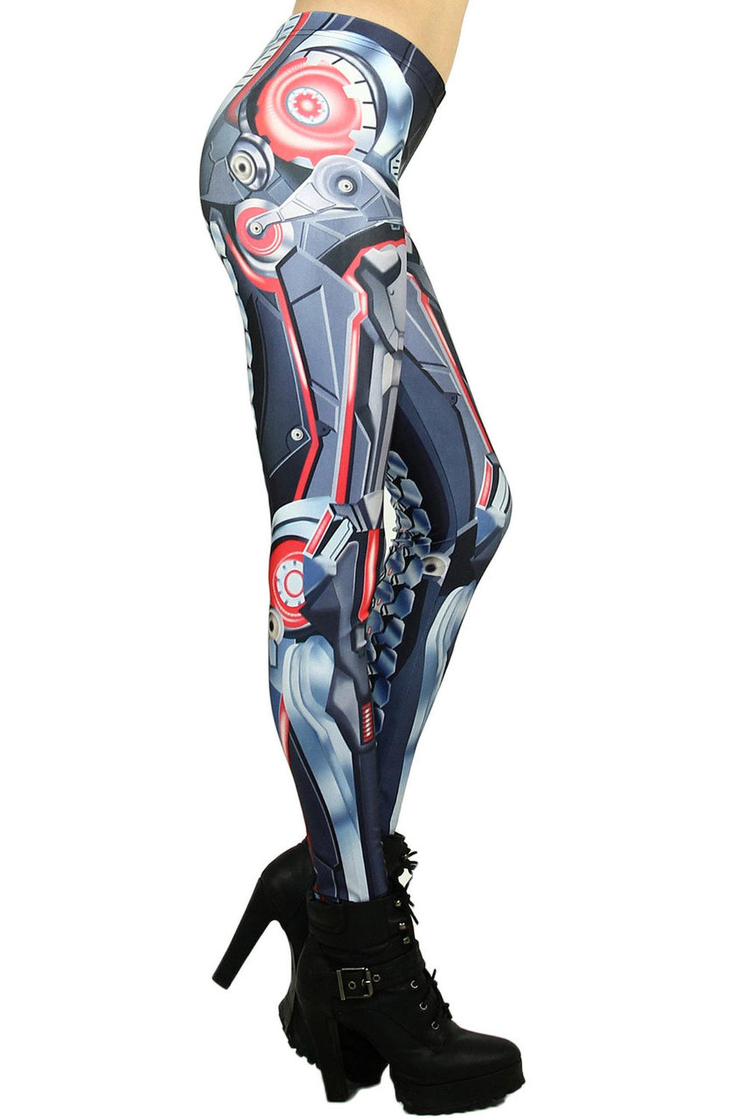Premium Graphic Mecha Robotic Leggings