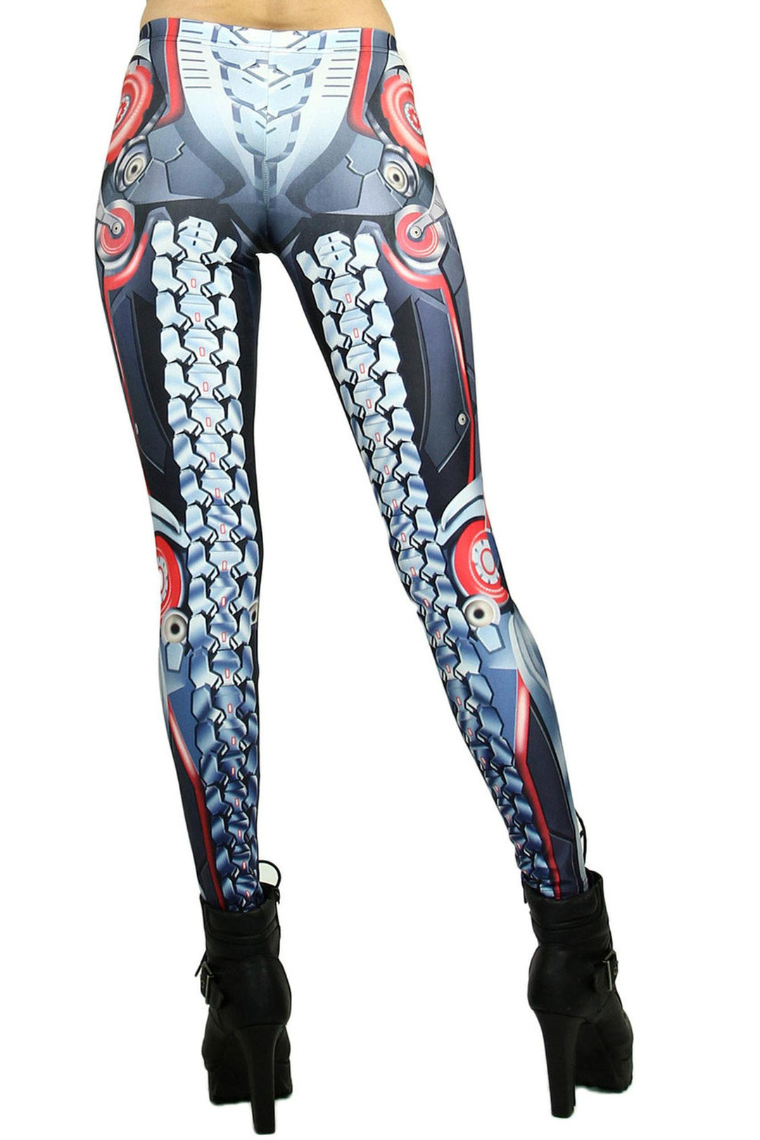 Premium Graphic Mecha Robotic Leggings