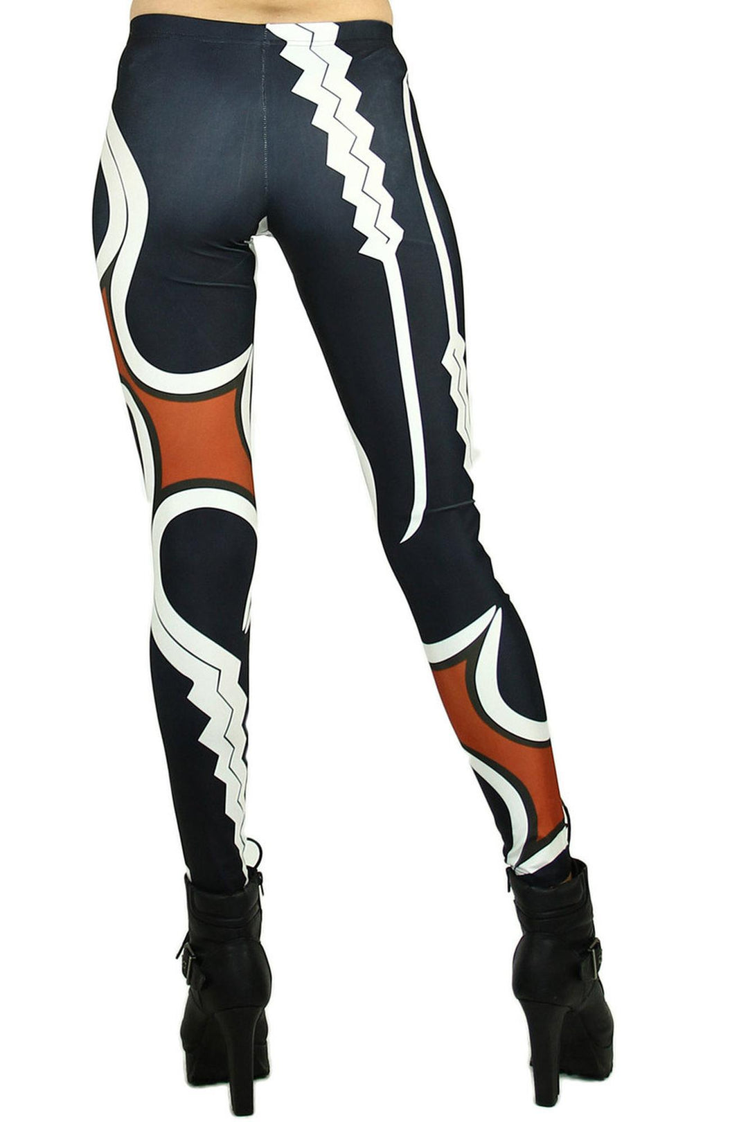Graphic Print Psycho Jigsaw Leggings