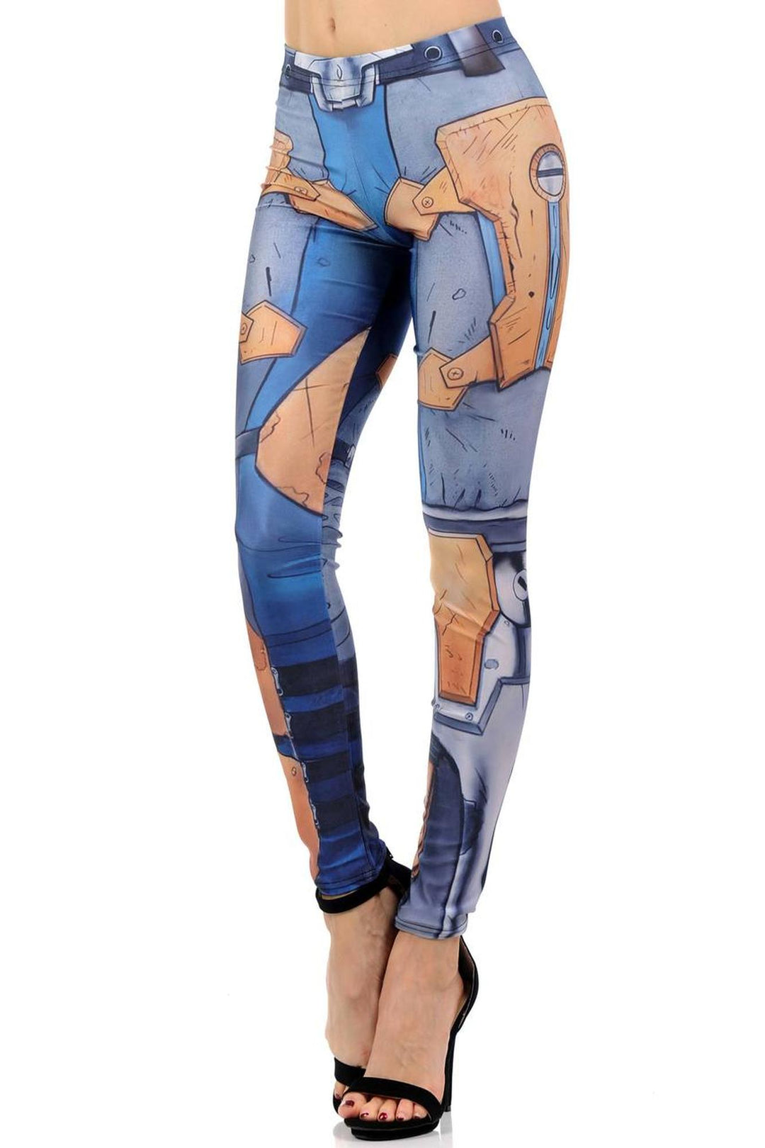 Premium Graphic Print Renegade Girl Leggings