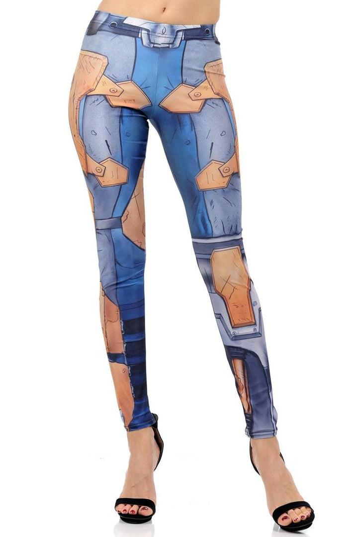 Premium Graphic Print Renegade Girl Leggings