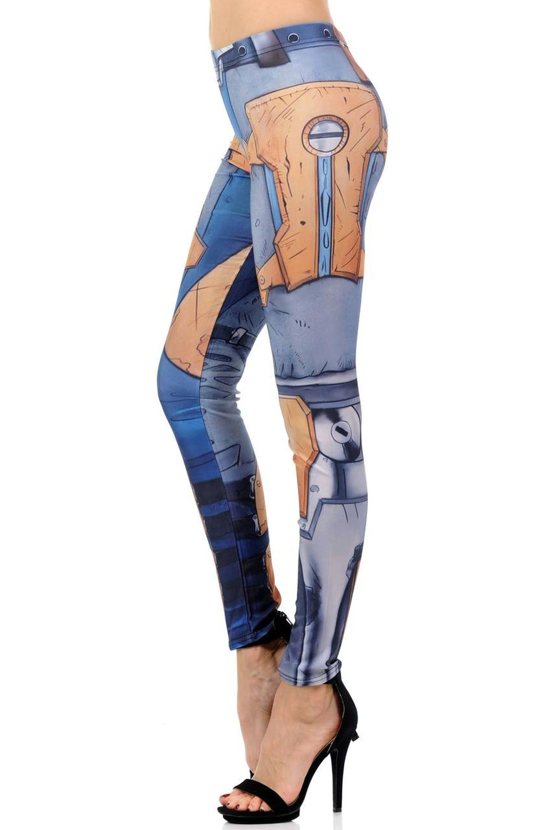 Premium Graphic Print Renegade Girl Leggings