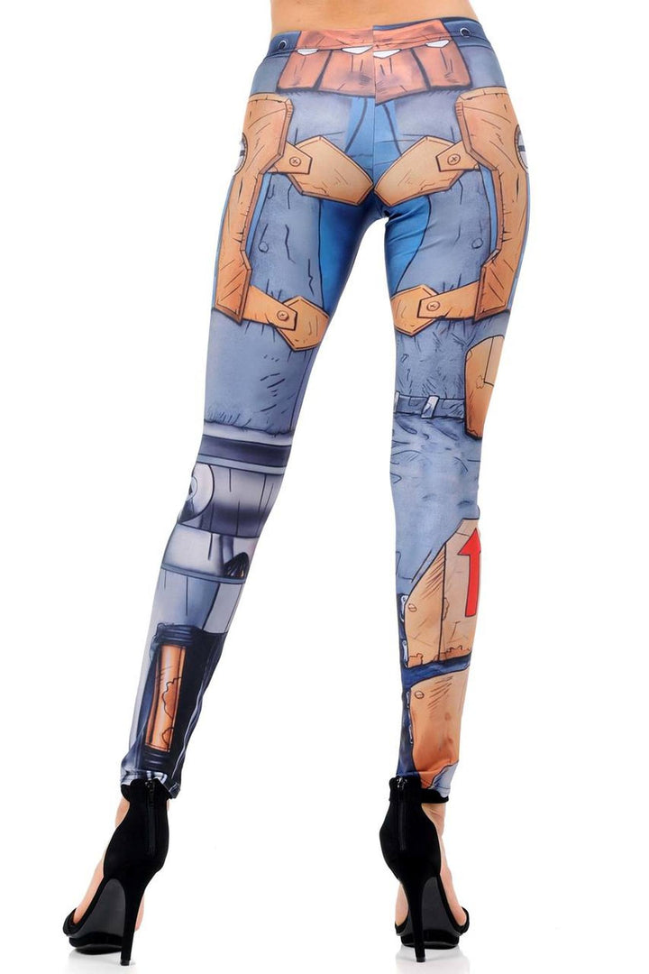 Premium Graphic Print Renegade Girl Leggings