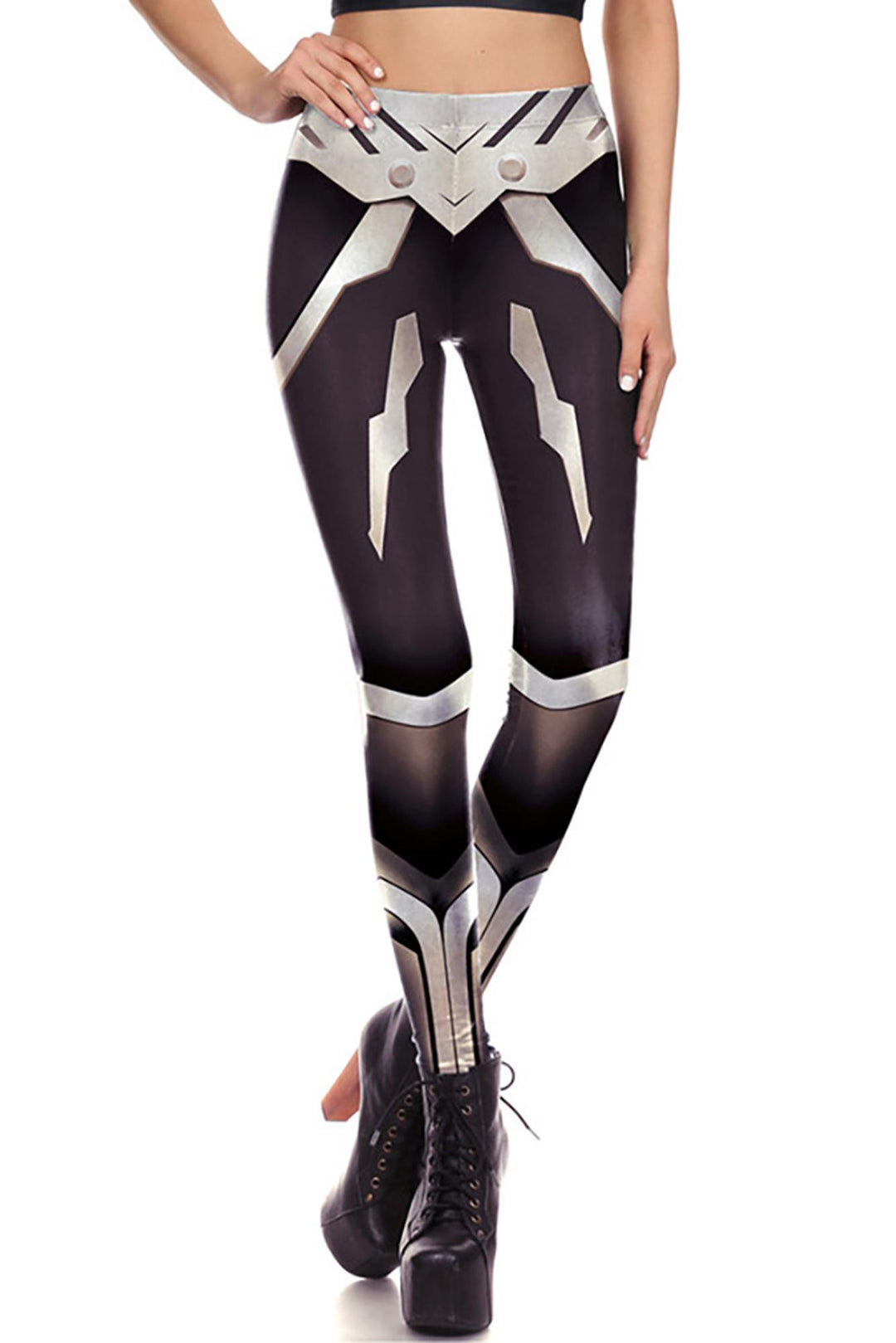 DP-1674KDK - Premium Graphic Leggings
