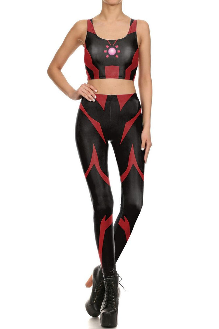 DP-1689KDK - Premium Graphic Leggings