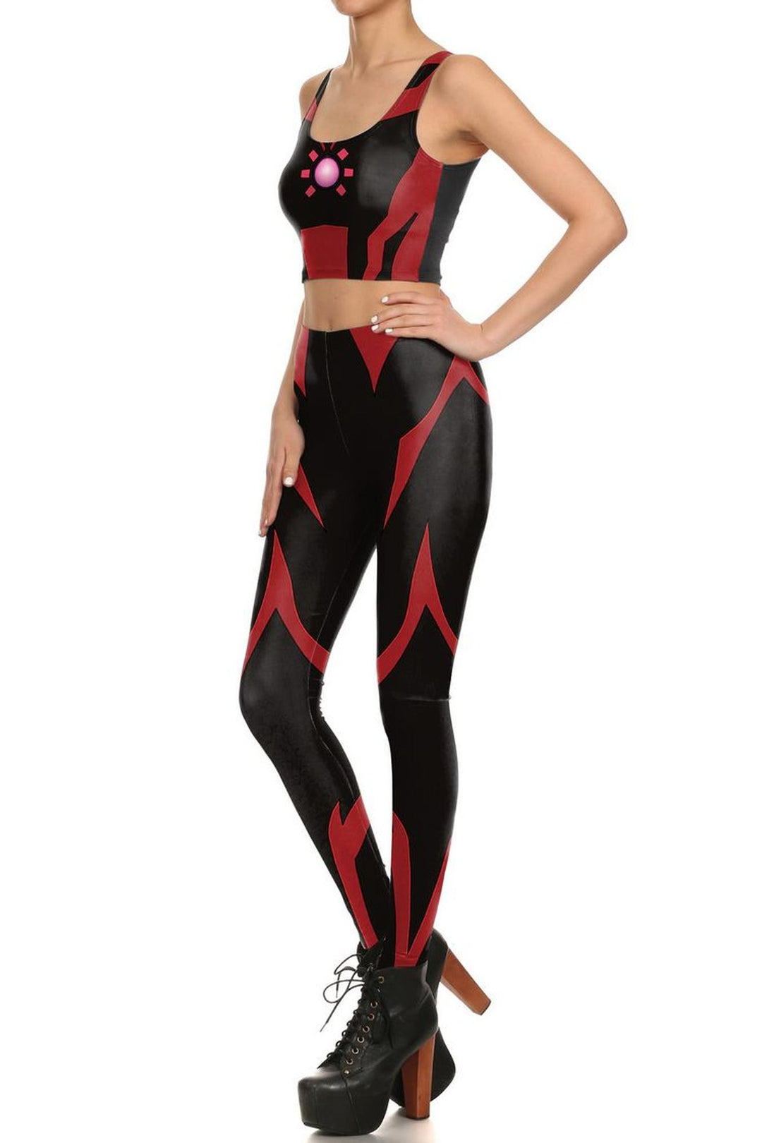 DP-1689KDK - Premium Graphic Leggings