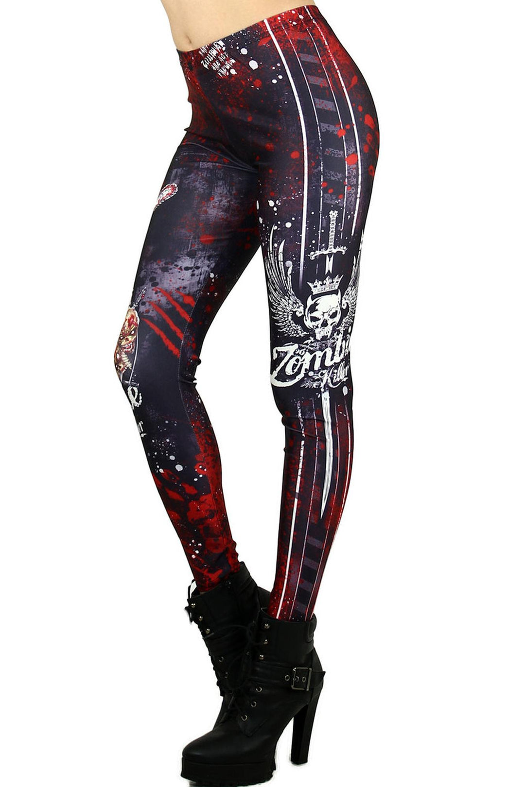 Graphic Zombie Killer Leggings