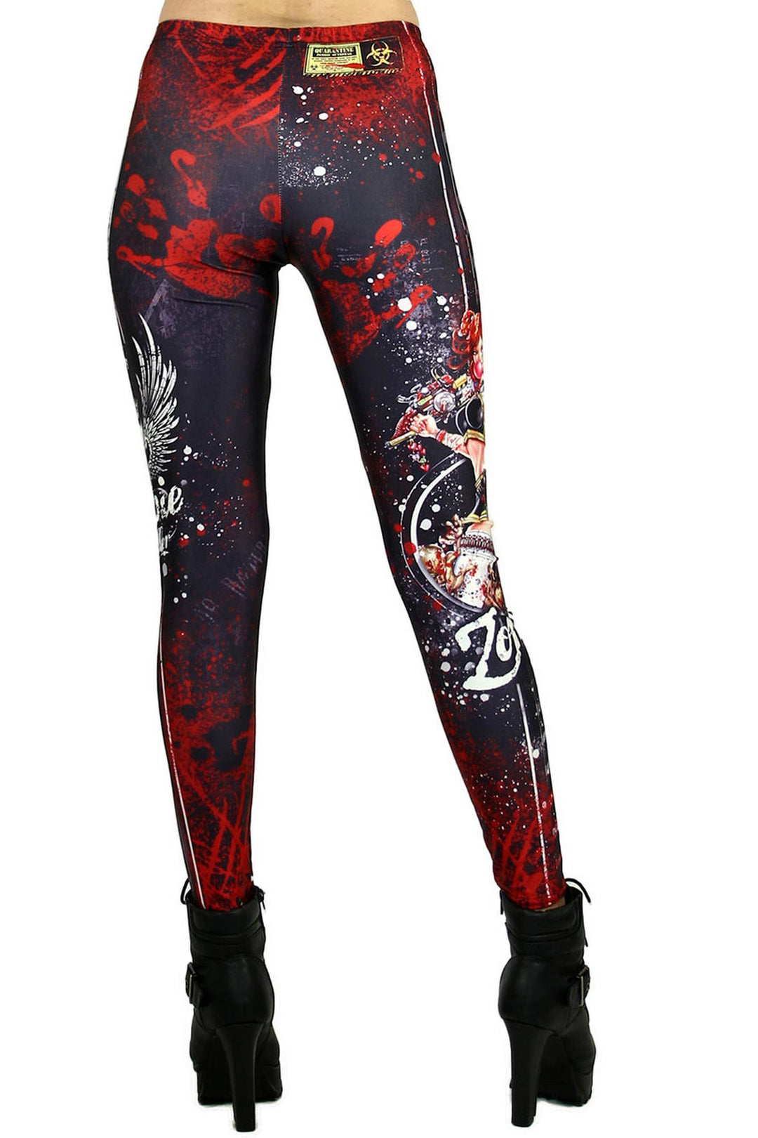 Graphic Zombie Killer Leggings