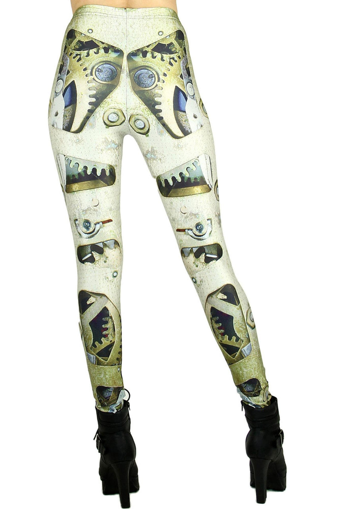 Graphic  Mechanical Leggings