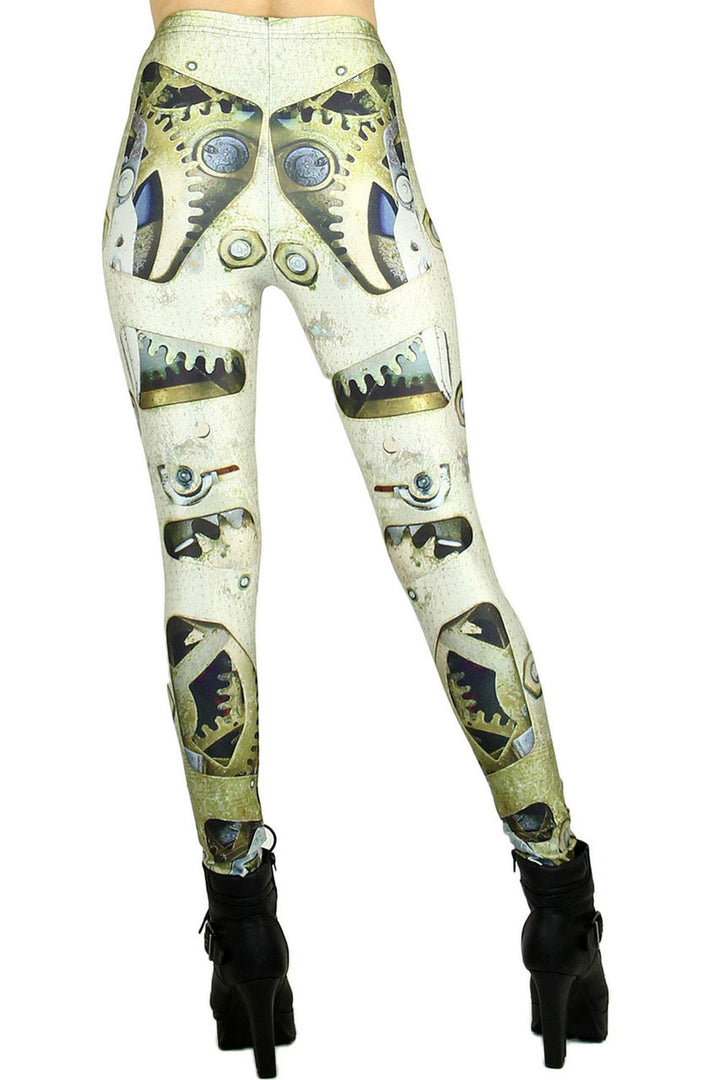 Graphic  Mechanical Leggings