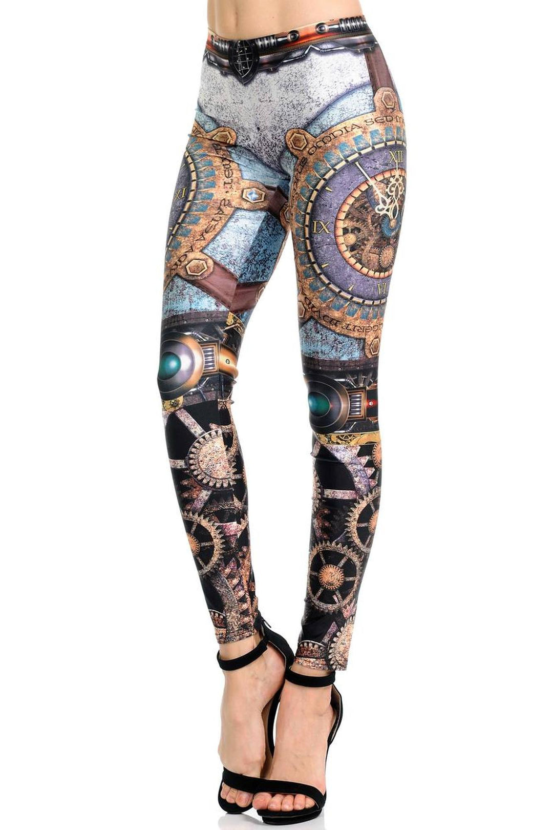 Premium Graphic Print Eternal Steampunk Leggings