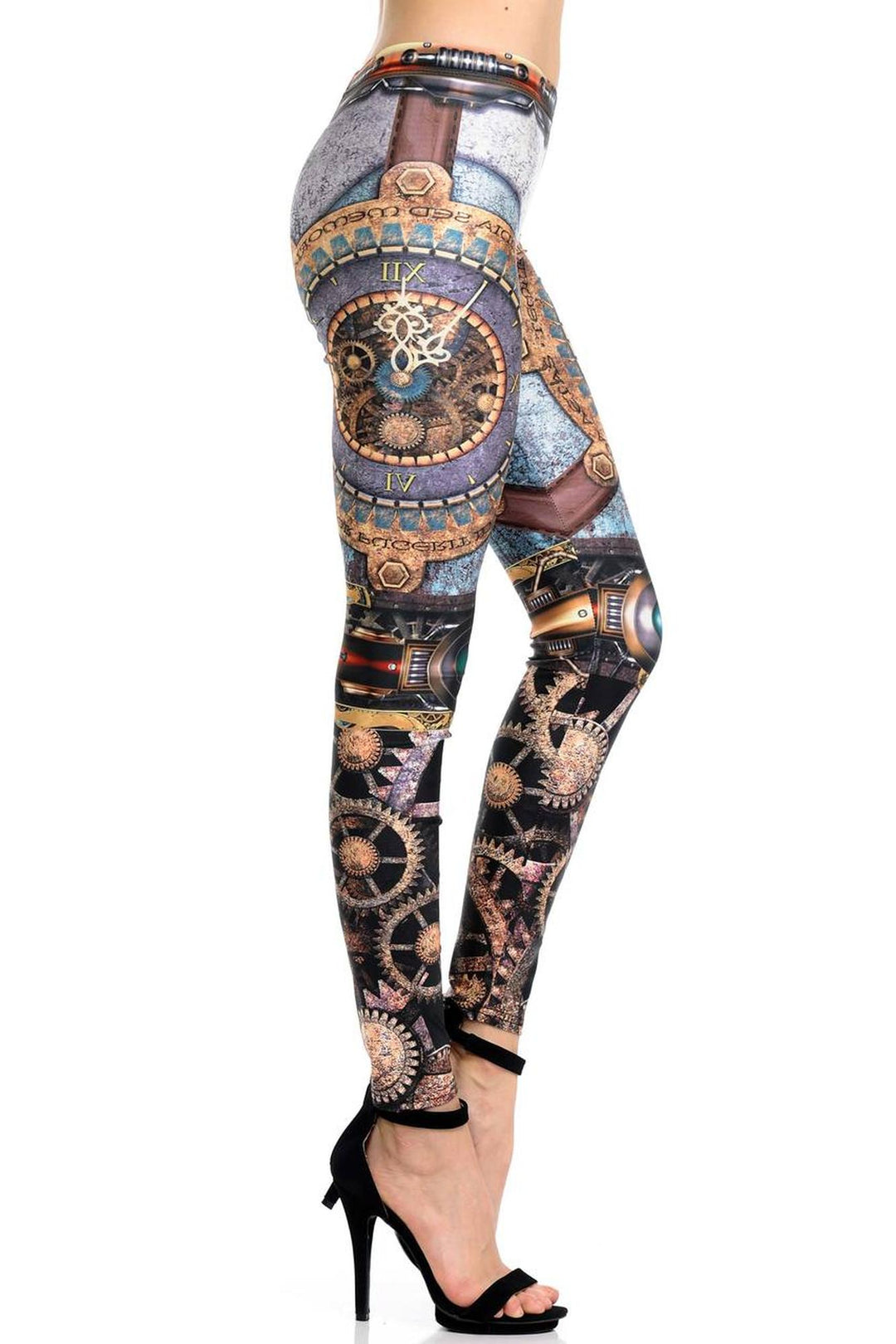 Premium Graphic Print Eternal Steampunk Leggings