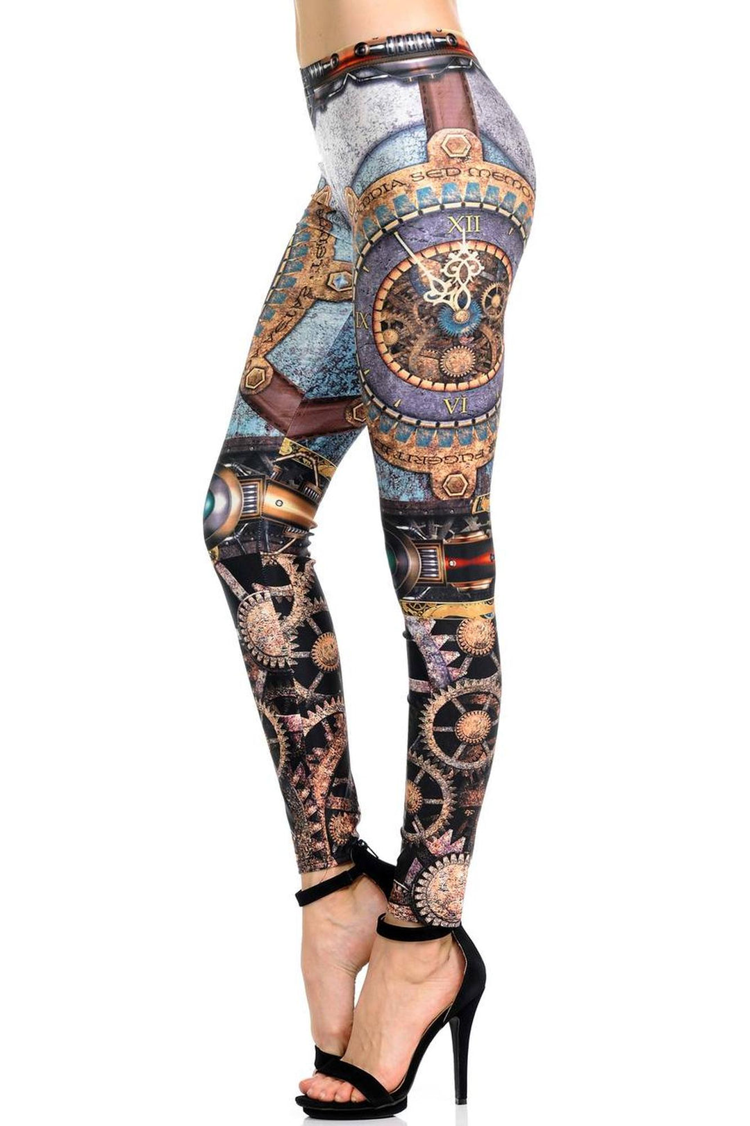 Premium Graphic Print Eternal Steampunk Leggings