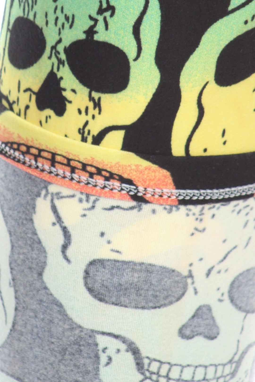 Buttery Smooth Rainbow Skull Extra Plus Size Leggings - 3X-5X