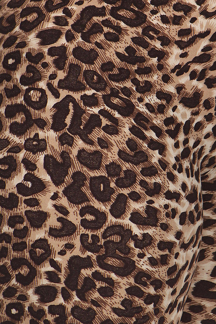 Buttery Smooth Feral Cheetah Extra Extra Plus Size Leggings - 3X-5X
