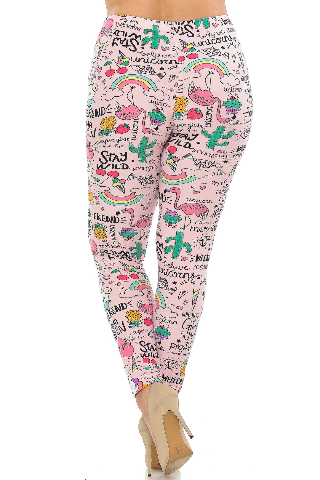 Buttery Smooth Weekend Drama Queen Extra Extra Plus Size Leggings - 3X-5X