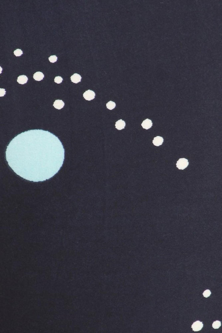 Buttery Smooth Outer Space Extra Plus Size Leggings - 3X-5X