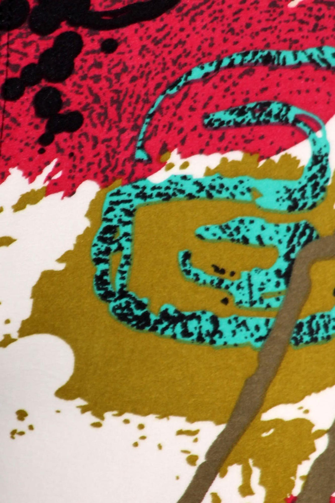 Buttery Smooth Summer Picasso Extra Plus Size Leggings - 3X-5X