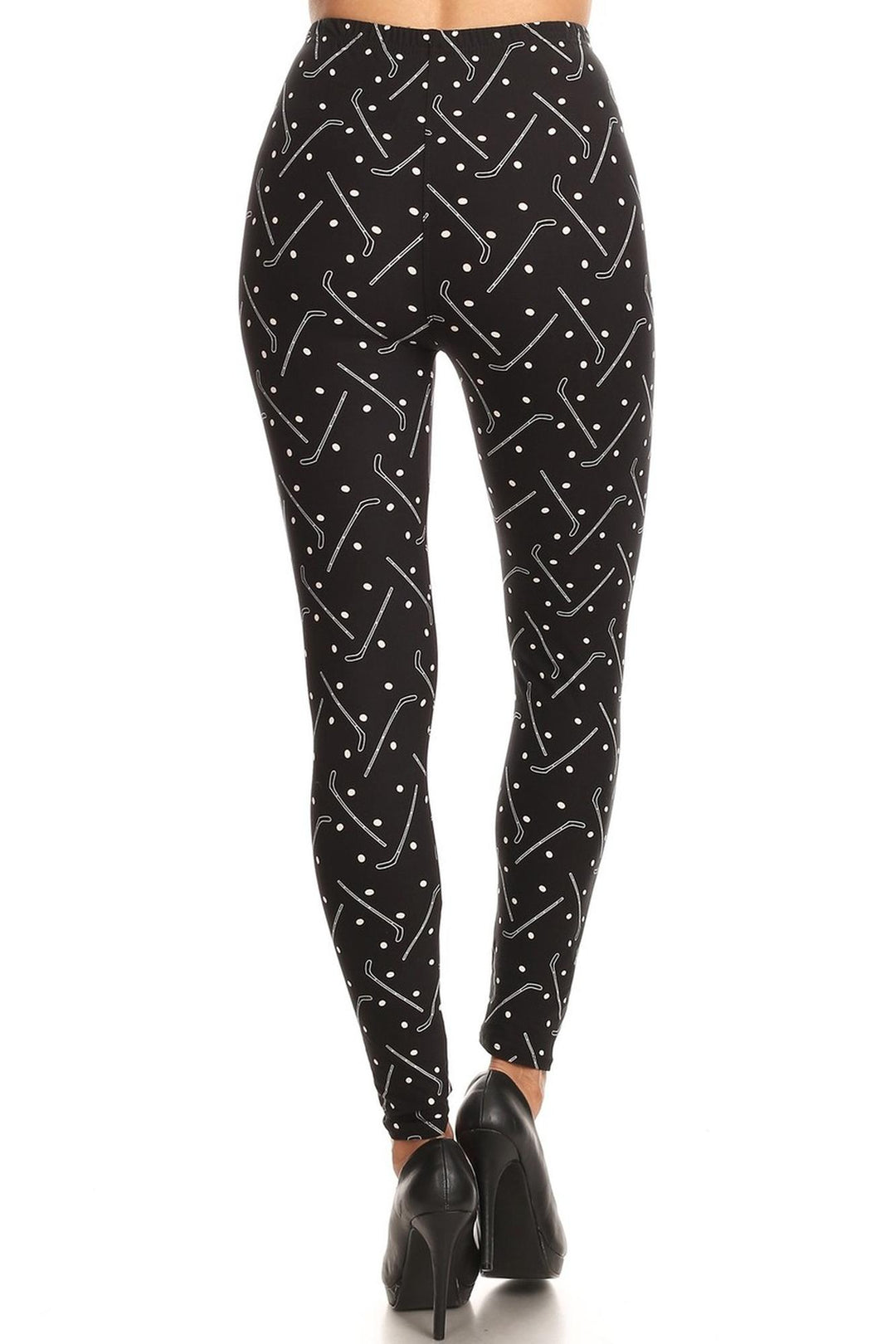 Buttery Smooth Hockey Extra Plus Size Leggings - 3X-5X