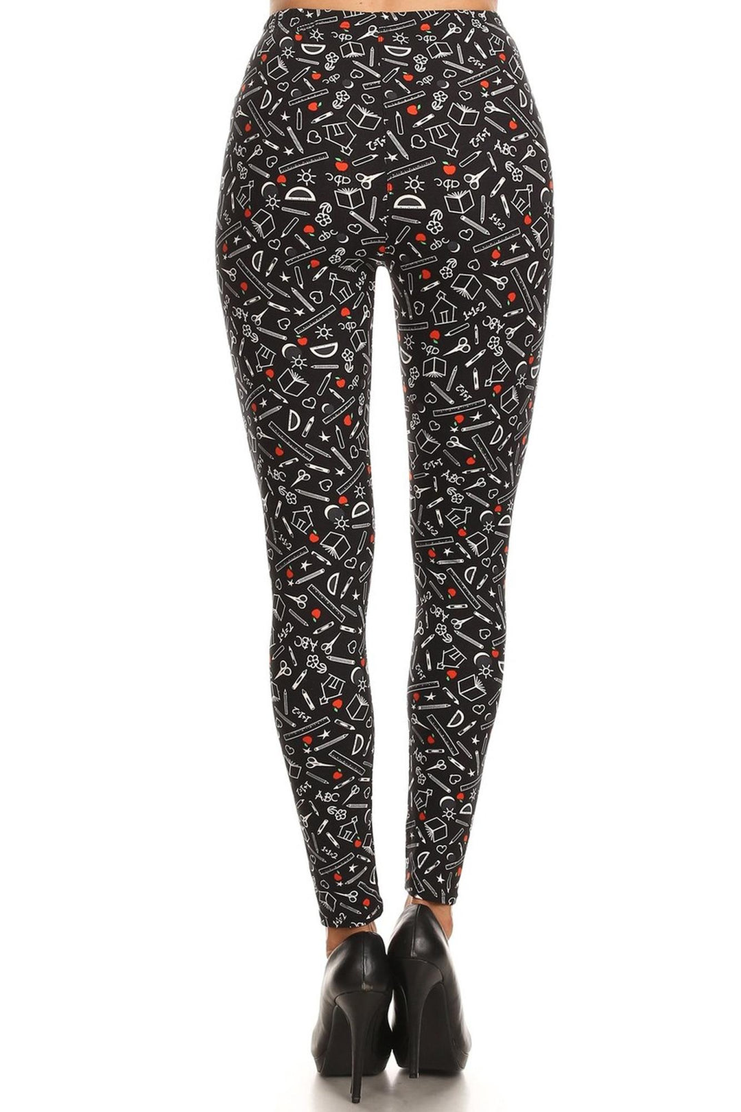 Buttery Smooth College Student Extra Plus Size Leggings - 3X-5X