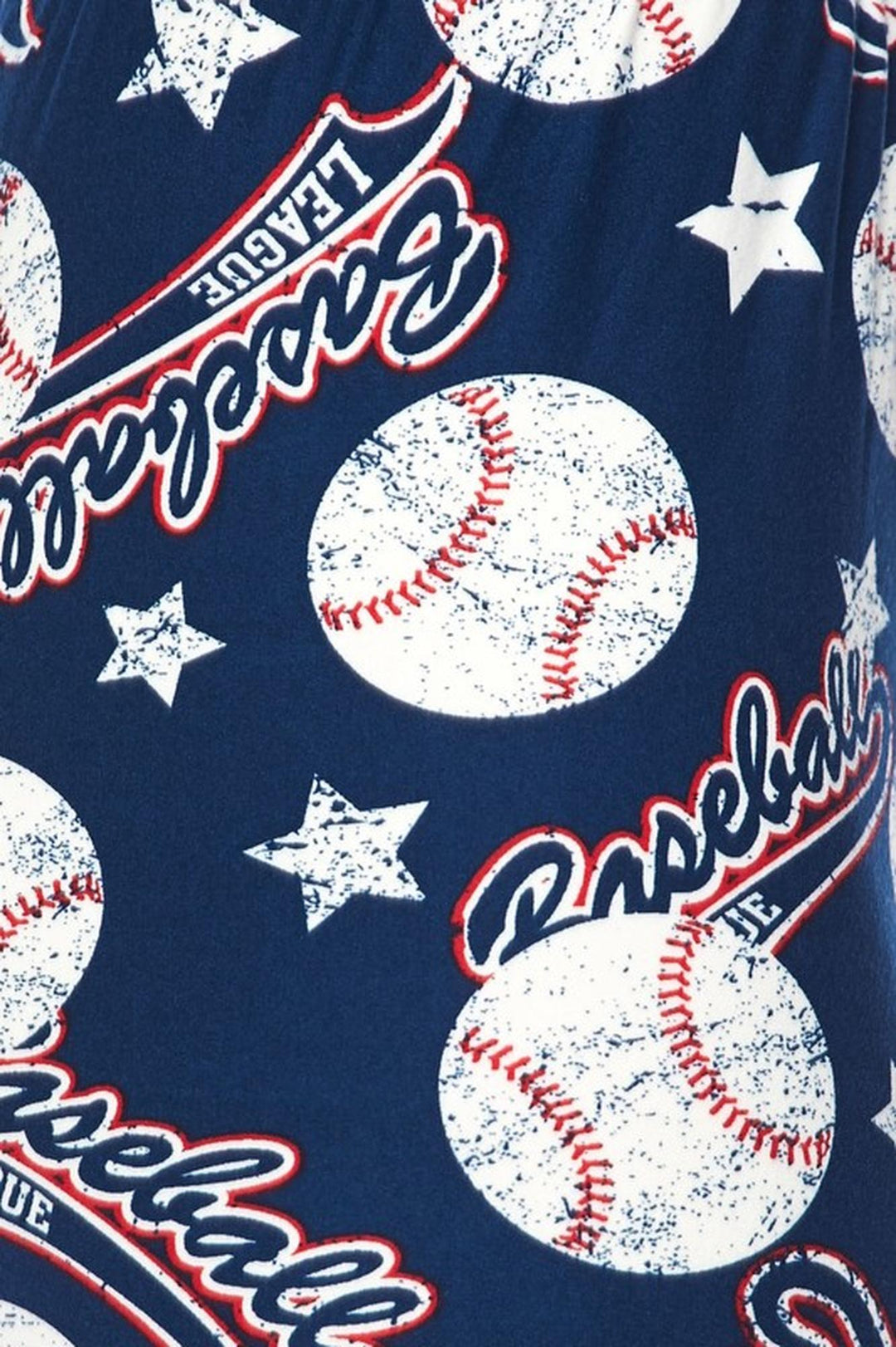 Buttery Smooth Major League Baseball Extra Plus Size Leggings - 3X-5X
