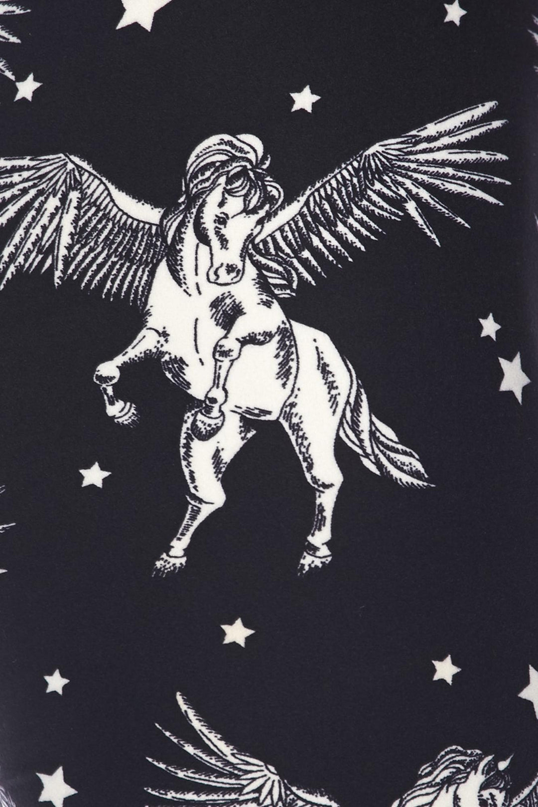 Buttery Smooth Magical Pegasus Extra Plus Size Leggings - 3X-5X