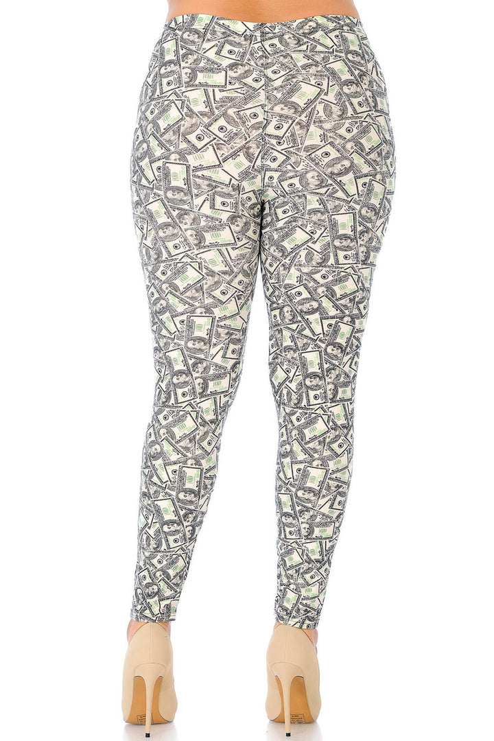 Buttery Smooth Money Plus Size Leggings - 3X-5X