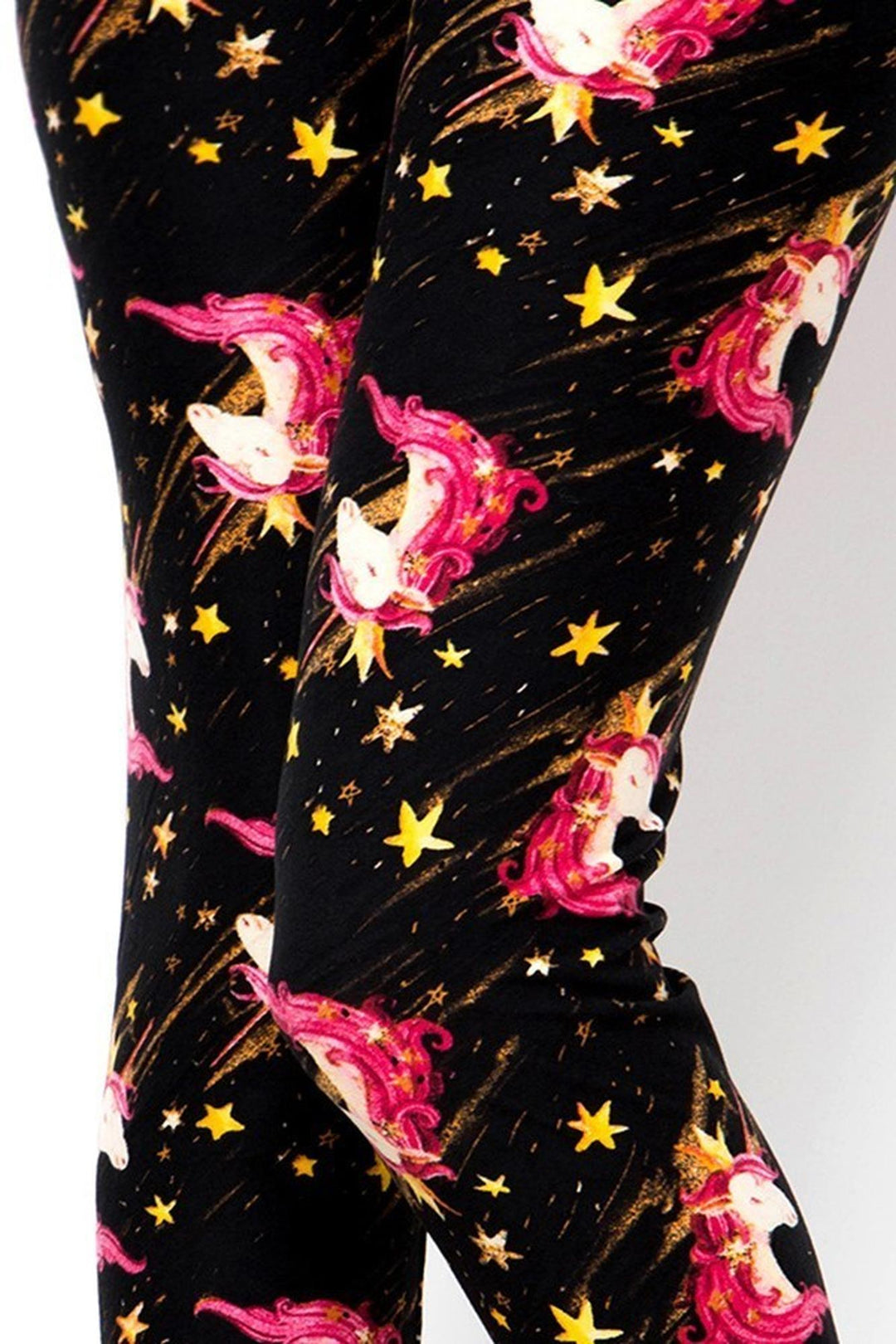 Buttery Smooth Twinkle Unicorn Extra Plus Size Leggings - 3X - 5X
