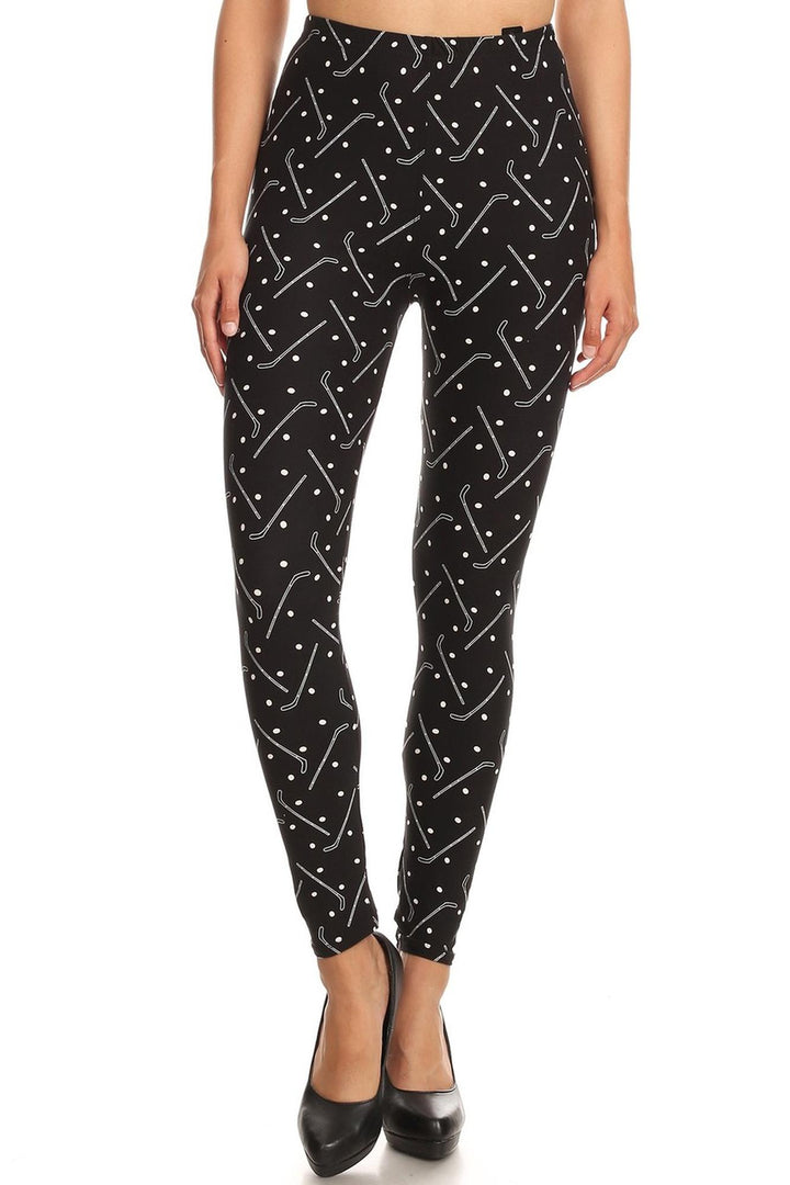 Buttery Smooth Hockey Extra Plus Size Leggings - 3X-5X