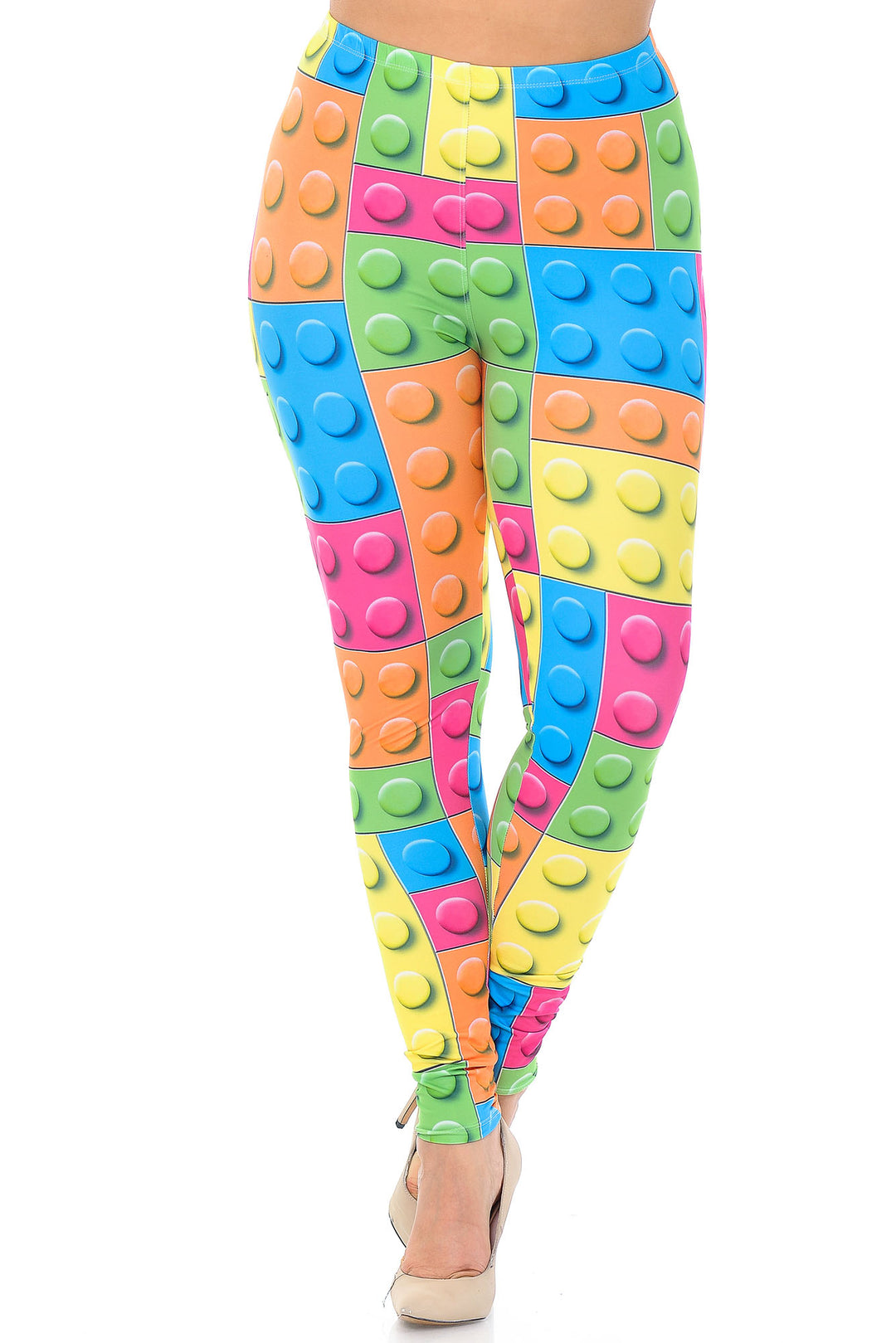 Creamy Soft Lego Extra Extra Plus Size Leggings - 3X-5X - USA Fashion