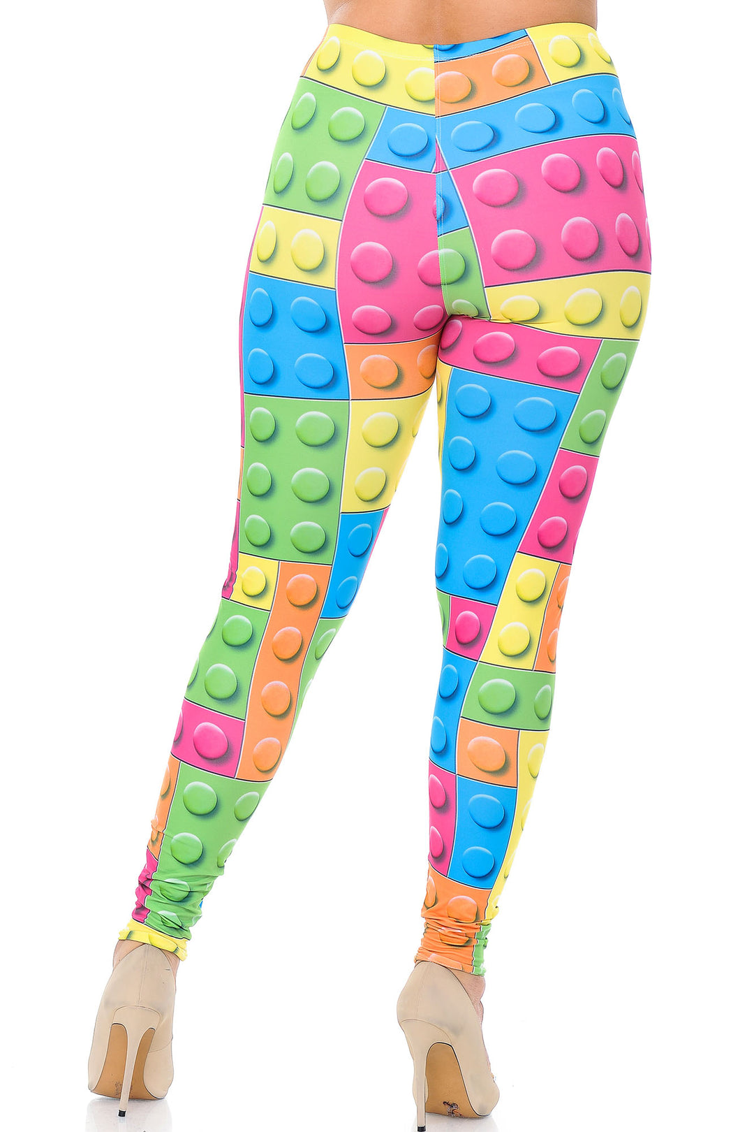 Creamy Soft Lego Extra Extra Plus Size Leggings - 3X-5X - USA Fashion