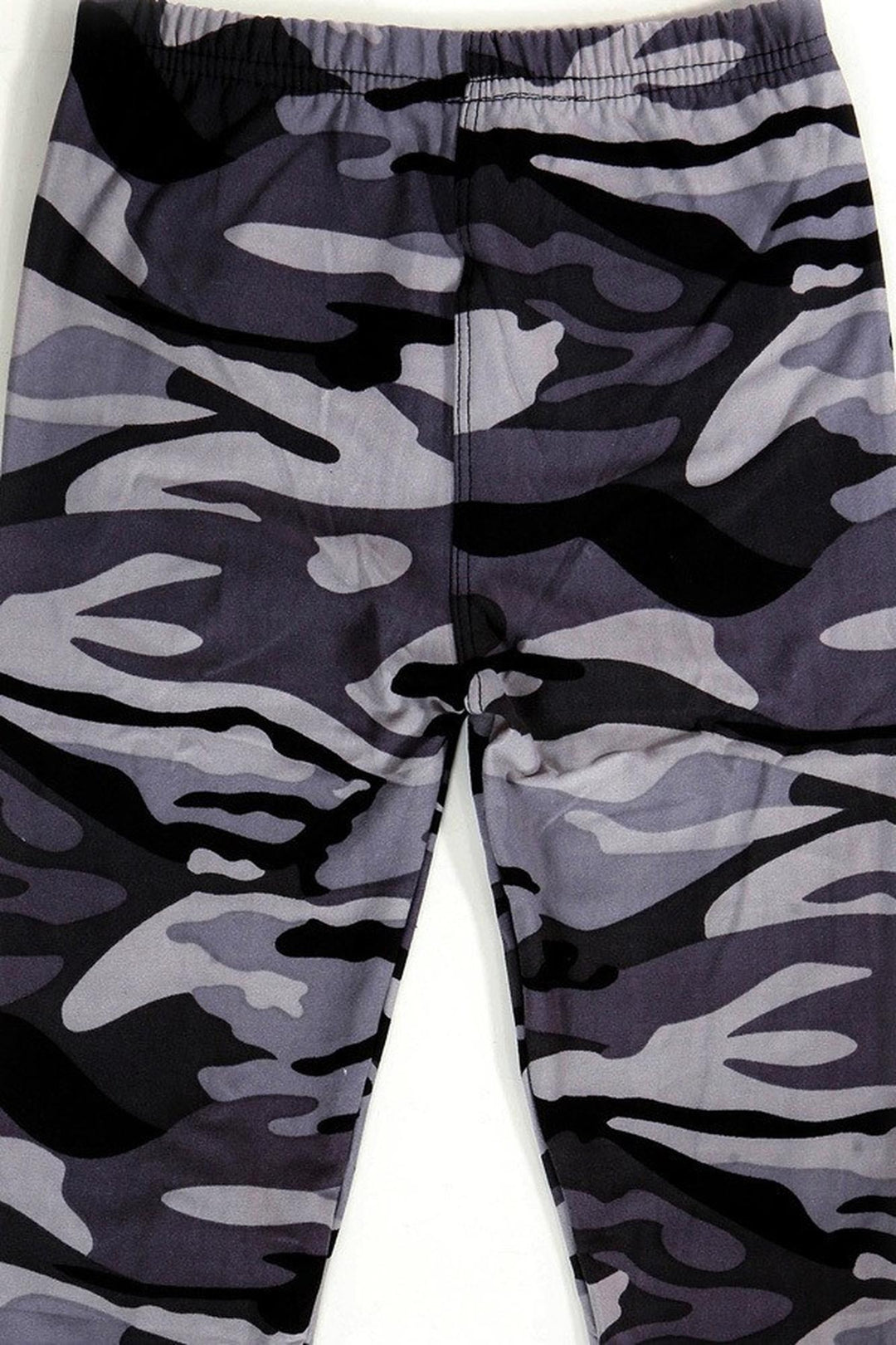 Buttery Soft Monochrome Camouflage Kids Leggings