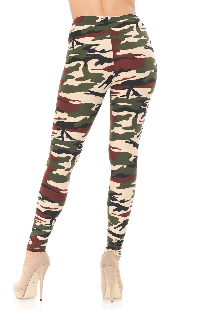 Buttery Smooth Cozy Camouflage Leggings