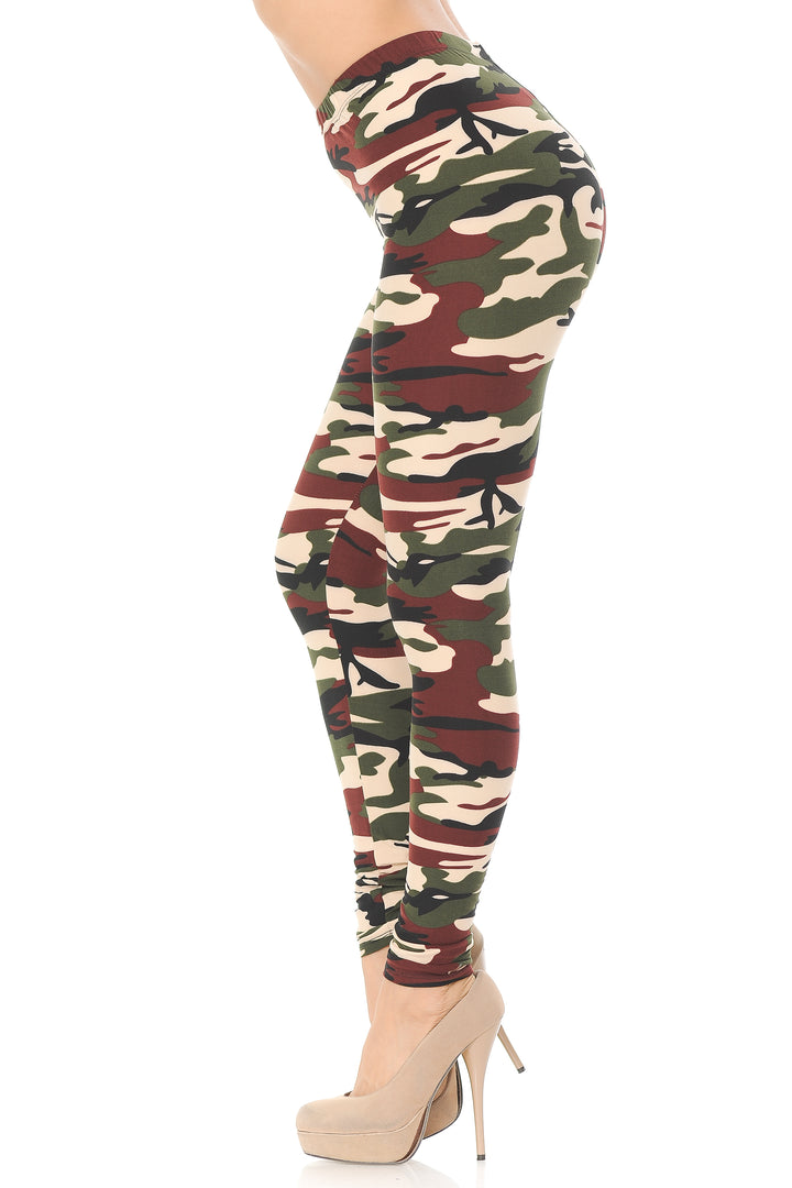 Buttery Smooth Cozy Camouflage Leggings