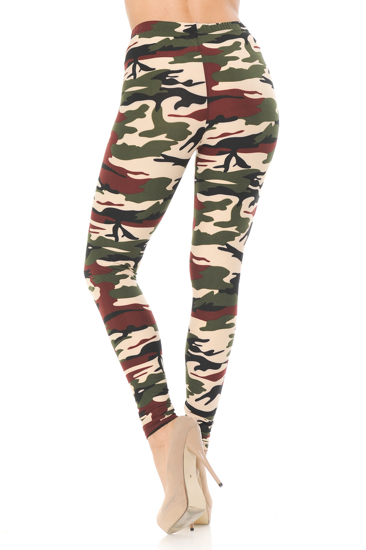 Buttery Smooth Cozy Camouflage Leggings