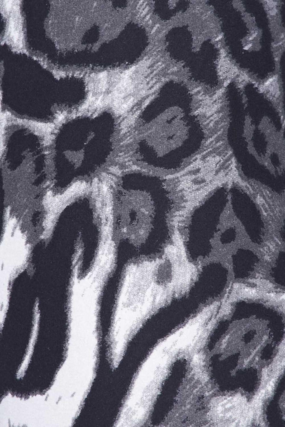 Buttery Smooth Black and White Siberian Tiger Leggings