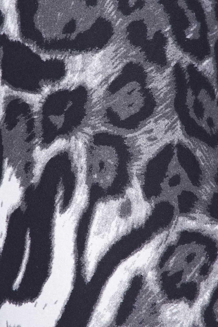 Buttery Smooth Black and White Siberian Tiger Leggings