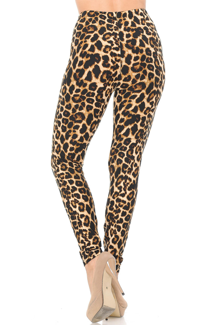 Buttery Smooth Bold and Beautiful Leopard Leggings
