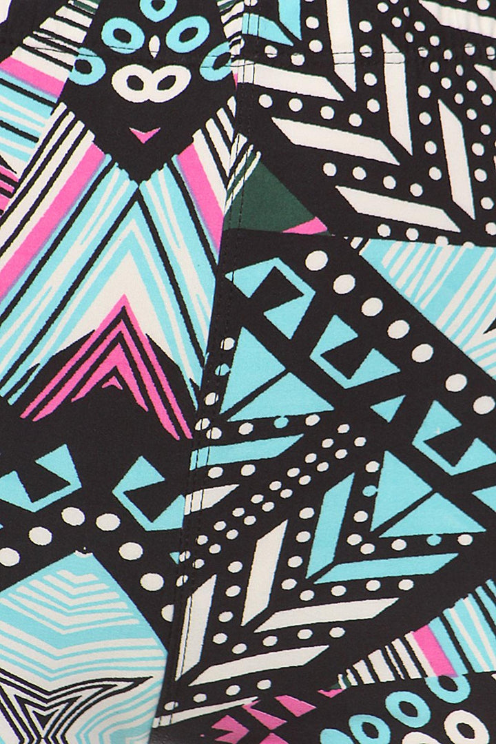 Buttery Smooth Melodic Emerald Tribal Leggings
