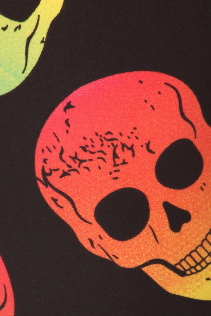 Buttery Smooth Chroma Skull Leggings