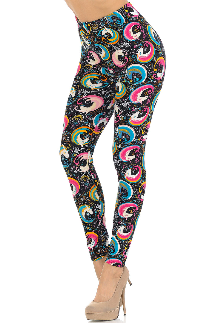 Buttery Smooth Groovy Hip Unicorn Leggings