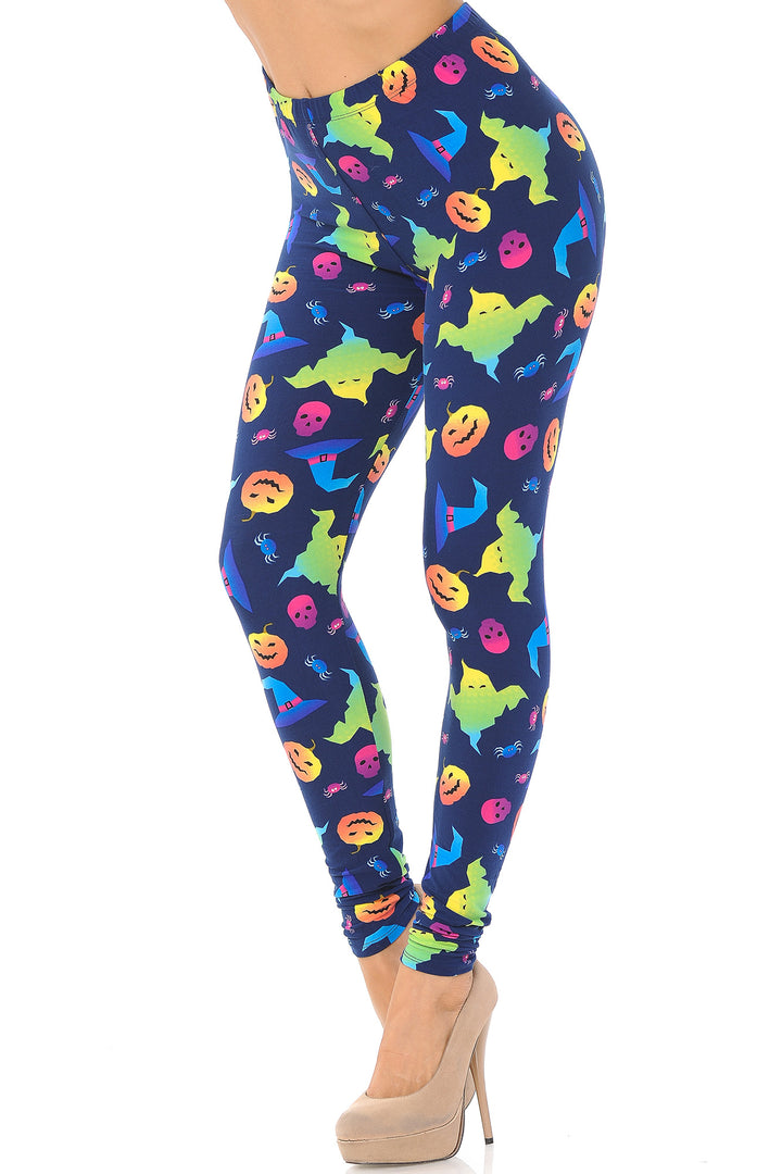 Buttery Smooth Ghostbusters Ghosts Halloween Leggings