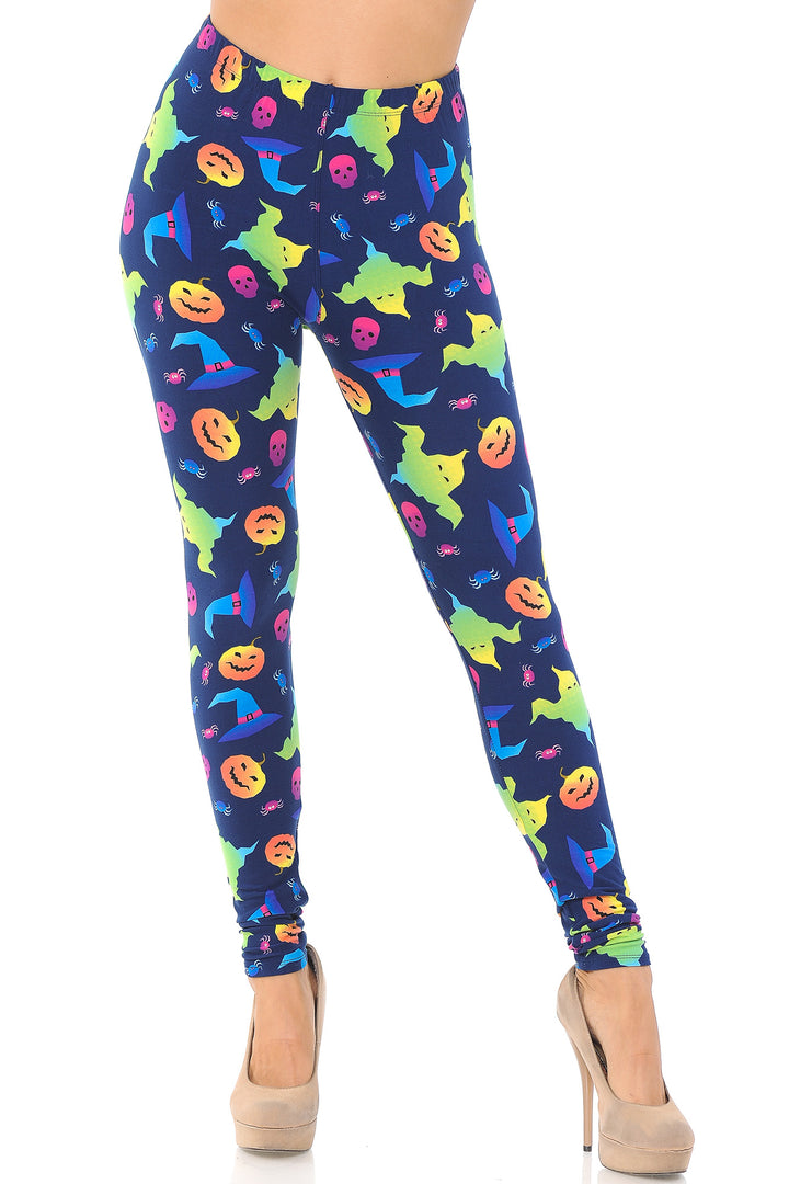 Buttery Smooth Ghostbusters Ghosts Halloween Leggings