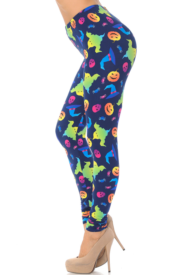 Buttery Smooth Ghostbusters Ghosts Halloween Leggings