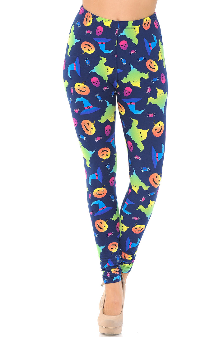 Buttery Smooth Ghostbusters Ghosts Halloween Leggings