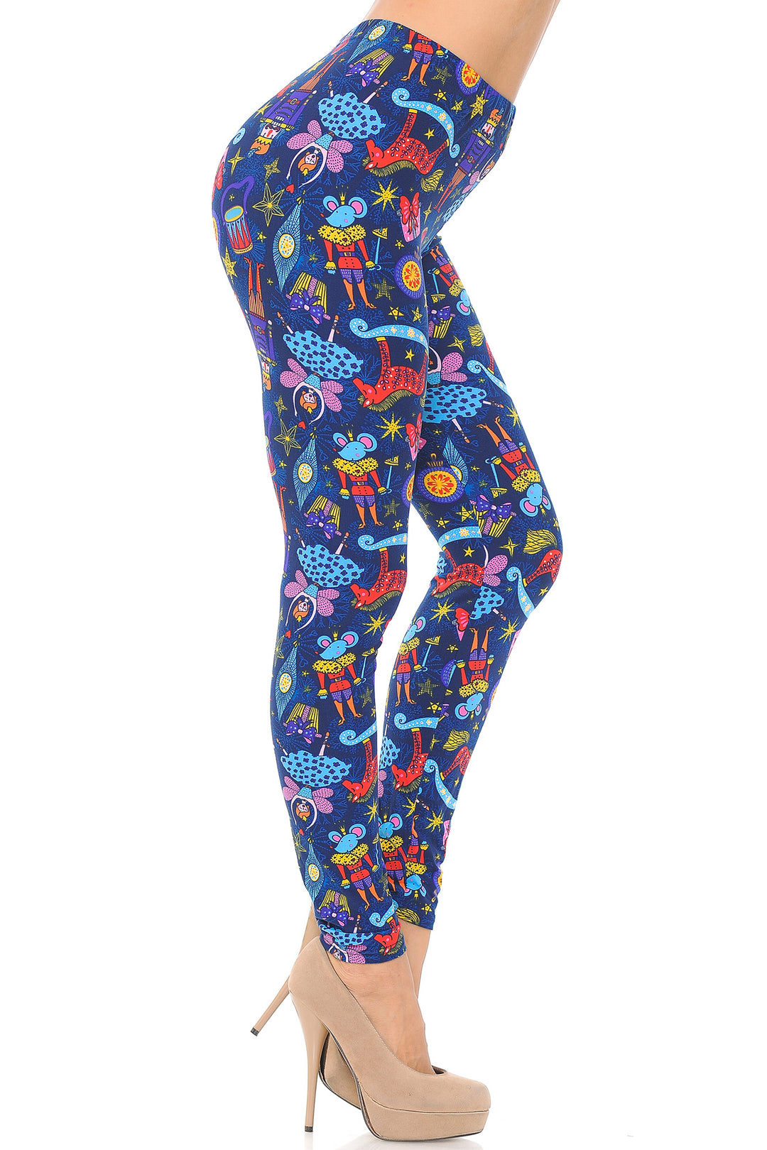 Buttery Smooth Nutcracker Christmas Trinkets Leggings